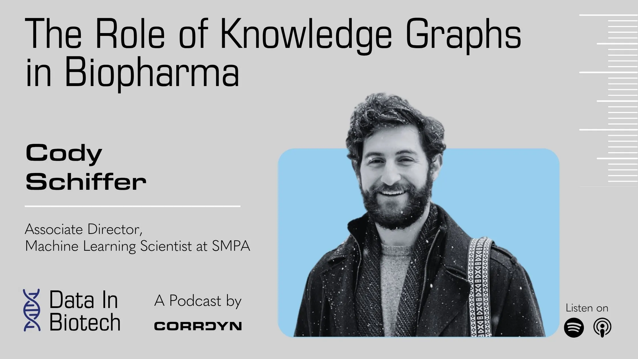Cody Schiffer — Knowledge Graphs in Biopharma with Cody Schiffer