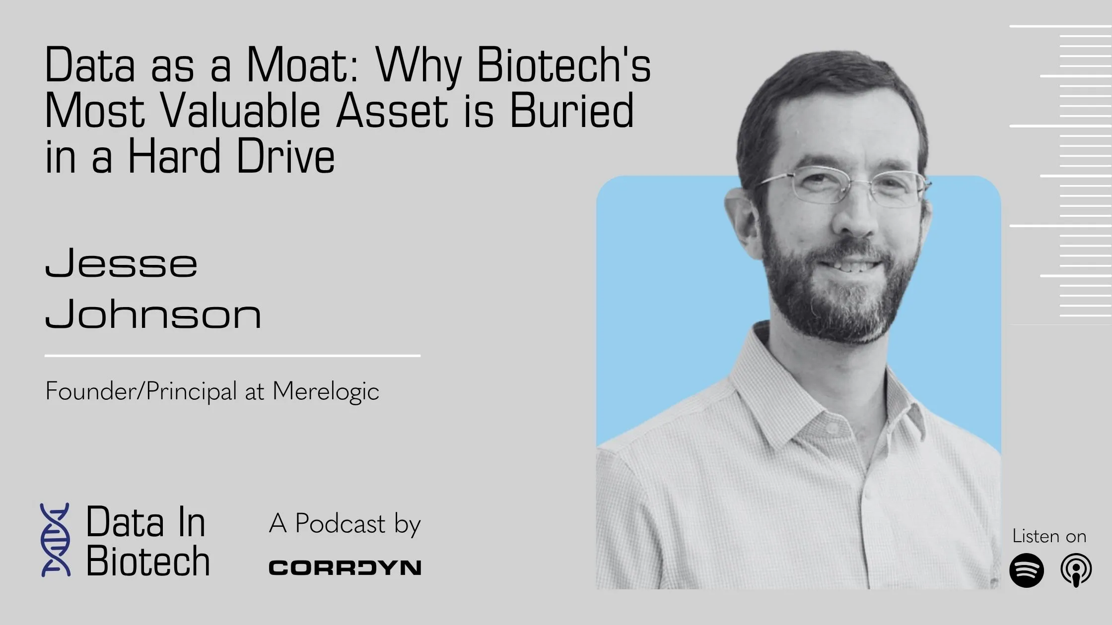 Jesse Johnson — Data as a Moat: Biotech's Most Valuable Asset Lives on a Hard Drive