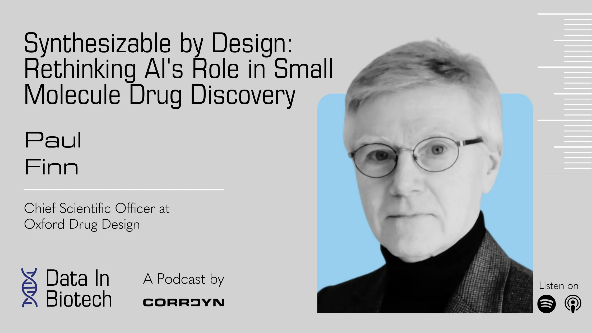 Paul Finn — Synthesizable by Design: AI for Small Molecule Drug Discovery